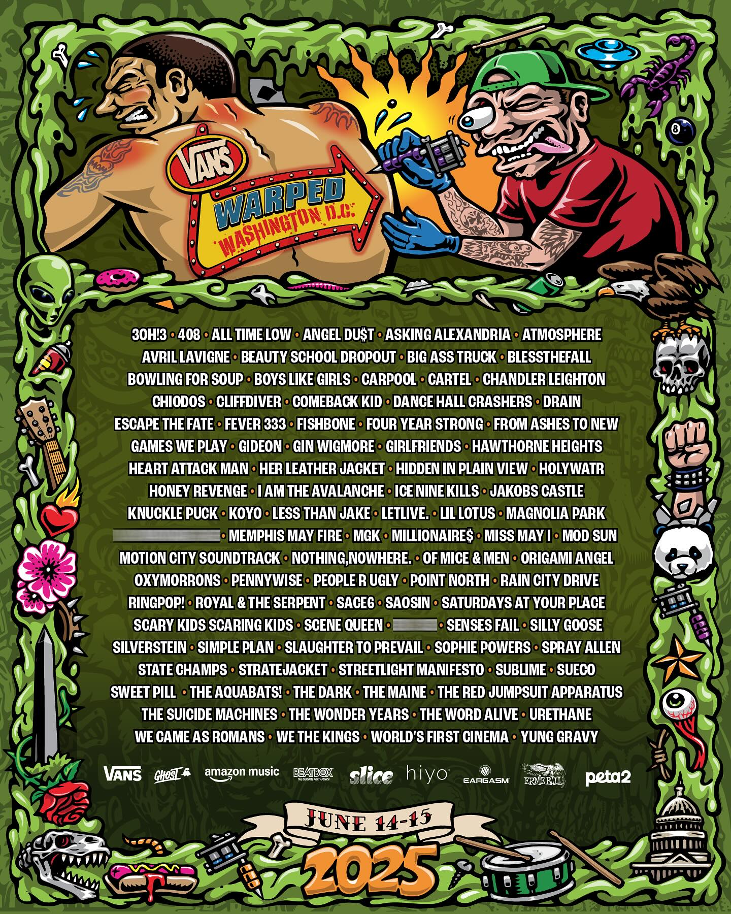 mgk’s Upcoming Shows: Warped Tour in DC & Orlando